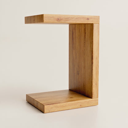 Modern C-Shape Side Table