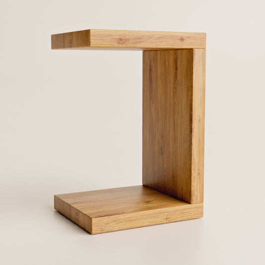 Modern C-Shape Side Table