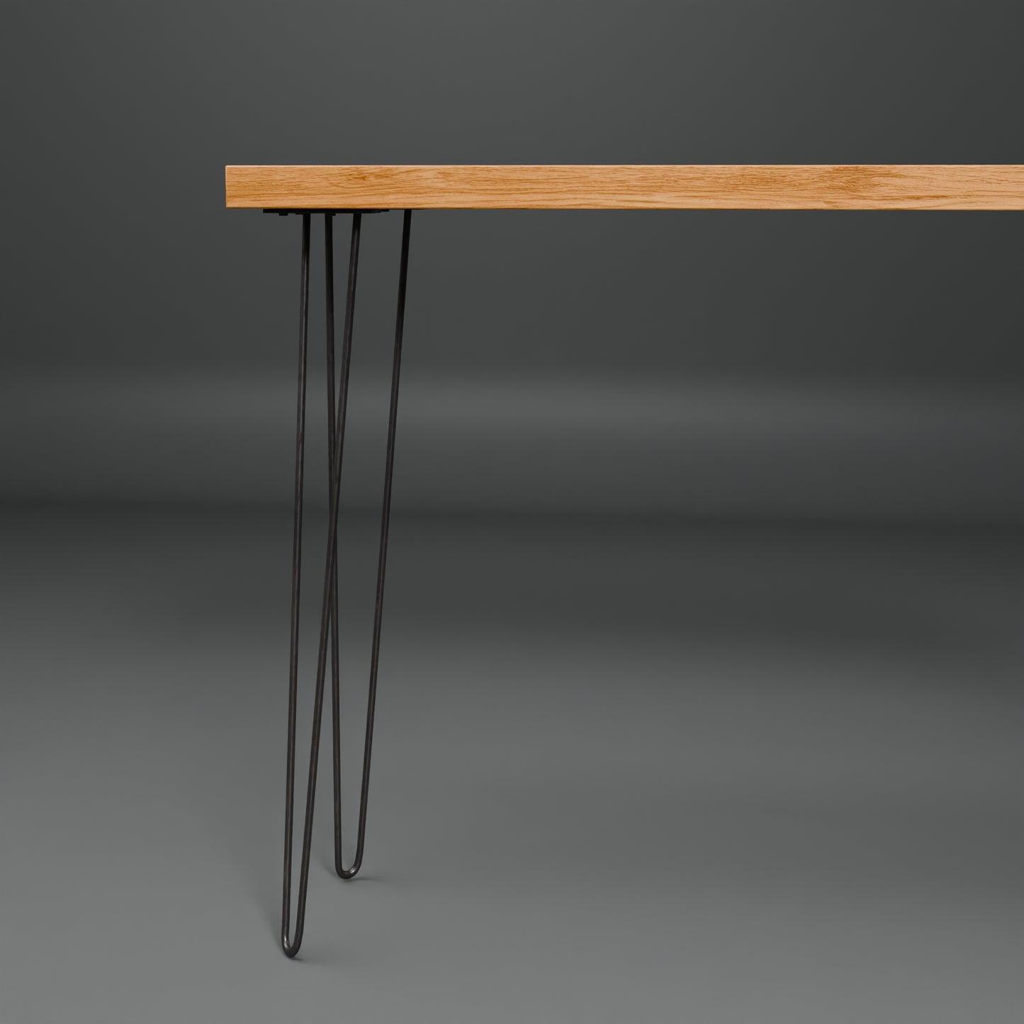 Red Oak Hairpin Coffee Table