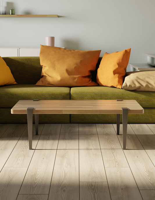 Clamp Coffee Table (Black Walnut)